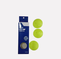 Balle de Pickleball Influence en PE, monobloc rotomoulé, 40 trous, pour événements sportifs en extérieur, entraînement d'élite, enfants, 74 mm