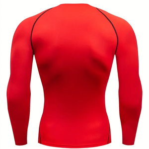 Camiseta de Compresión Deportiva para Hombre de Alta Calidad, Transpirable, Elástica, Ligera, para Entrenamiento y Gimnasio - Product Image 6