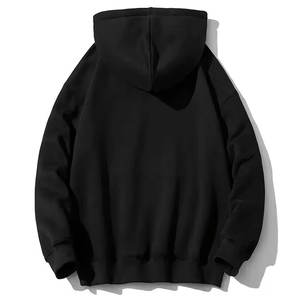 Sudadera con Capucha de Algodón 100% Ligera, Corte Regular, Color Sólido, con Estampado, Calidad Premium, Ropa Casual de Invierno - Product Image 2