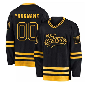 Trajes de Hockey sobre Hielo Personalizados, Impermeables, Resistentes al Agua, Impresos por Transferencia de Calor, Transpirables, 100% Fibra de Poliéster, 300g, Unisex para Adultos - Product Image 6