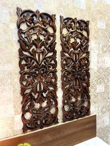 Panneau mural en bois pour salon, décoration intérieure du rustique au moderne : la beauté de la décoration murale en bois, ambiance chaleureuse et élégante pour votre salon - Product Image 3