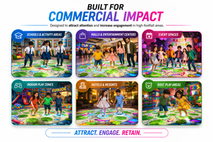 Simulateur de sol interactif Eshark et système d'attraction pour zone de divertissement commerciale - Product Image 5