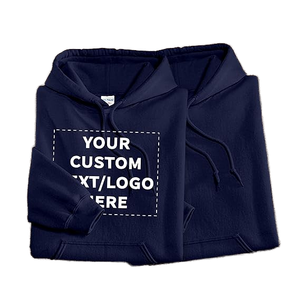 Sweats à capuche 100% coton personnalisés pour hommes et femmes avec LOGO imprimé à faible quantité minimale de commande - Product Image 1