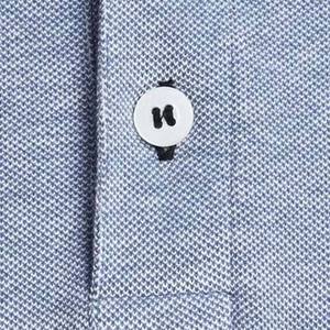 Polo T-shirt pour homme, couleur unie violette, très demandé, tissu tricoté respirant, coupe classique, tendance, à prix avantageux - Product Image 6