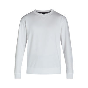 เสื้อสเวตเชิ้ตคอกลมผู้ชาย ผ้าฝ้าย 100% สีพื้น ทรงปกติ ผ้าถัก ใส่สบายๆ สำหรับฤดูใบไม้ร่วง - Product Image 1