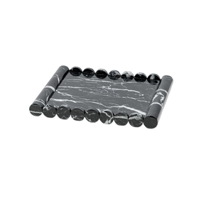 Bandeja Organizadora de Diseño Moderno Art Deco, Multifuncional, de Mármol Natural Hecha a Mano para Bodas y Ramadán - Product Image 6