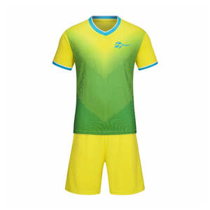 Tenue d'équipe de qualité supérieure, vente flash, maillot et short de football, meilleur matériau, dernier design, prix bas, maillot et short de football - Product Image 1