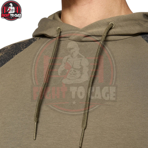 Best Supplier Breathable Solid Unique Design High Quality Casual <b>Lightweight</b> Tracksuit Set Men's Olive Green Raglan <b>Hoodie</b> - Product Image 6