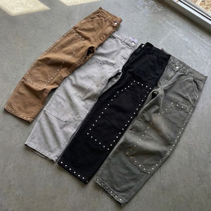 Jeans Anchos de Pierna Recta y Cintura Alta para Mujer, Jeans Holgados de la Mejor Calidad a Precio Económico, Jeans Holgados para Mujer en Cantidad al por Mayor - Product Image 5
