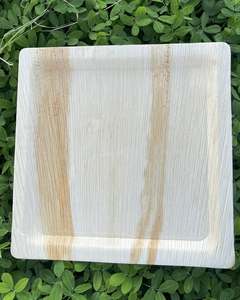 Plato de Hoja de Areca para Barbacoa, Vajilla Biodegradable y Compostable, Venta al por Mayor Directa de Fábrica, Platos de Hoja de Plátano de Vietnam, Cubiertos de Palma - Product Image 4