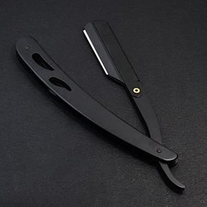 Professional Cutthroat Straight Razor Folding Barber Shaving Knife Stainless Steel Reusable Face <b>Bikini</b> Hair Removal Tool for - Product Image 5