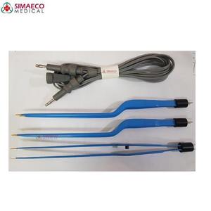 Fórceps bipolares eléctricos europeos de acero inoxidable, juego de instrumentos quirúrgicos con base de bayoneta en ángulo para cirugía general - Product Image 4