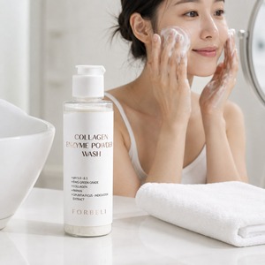 Nettoyant doux en poudre tout-en-un, nettoyant visage au collagène, nettoyant hydratant pour le visage, nettoyant enzymatique, nettoyant coréen - Product Image 2