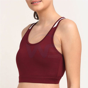 Sujetador deportivo sin costuras para mujer, diseño ligero y flexible para entrenamiento activo, yoga, correr, ejercicio, uso diario. - Product Image 2