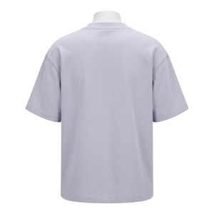 Men's <b>T</b> <b>Shirt</b> Light Lavender Crew Neck Short Sleeve <b>Oversized</b> Fit <b>Plain</b> Casual Tshirt Streetwear Clothes <b>T</b> <b>Shirt</b> - Product Image 4