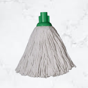KSR Cotton String Wet Mop Head Replacement with Universal <b>Plastic</b> Connector - Product Image 3