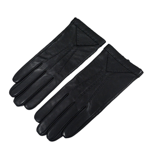 Custom Made Best Selling Professional Manufacturer Winter Plain Style Leather <b>Gloves</b> Customized - Product Image 2
