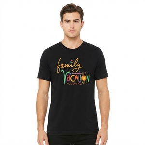 เสื้อยืดครอบครัวสำหรับวันหยุดพักผ่อน ผ้าฝ้าย 100% เสื้อครอบครัวลายเข้าชุด พิมพ์ลาย DTF DTG สกรีน พิมพ์ลายสำหรับเดินทางท่องเที่ยว เสื้อยืดวันหยุด ขายส่ง OEM ODM - Product Image 2