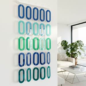 Resin Link Chain Modern Design Colorful Art <b>Decorative</b> Waterproof Hanging Function Customizable Logo India ARIF - Product Image 6