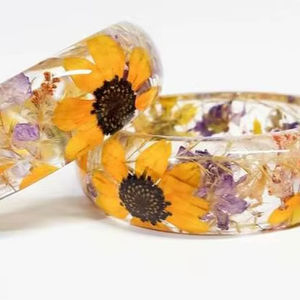 Cadre photo rectangulaire transparent en os de buffle, fait main, durable, design floral moderne, prix abordable, HF Industries - Product Image 1