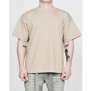 Camiseta Oversize de Algodón 100% para Hombre al por Mayor, con Estampado de Logotipo Personalizado, Proveedor de Algodón Orgánico con Patrón Liso - Product Image 2