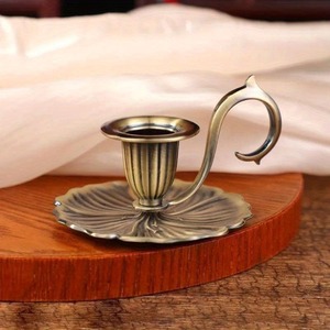 Antique Silver Candelabra Set With Five <b>Tapered</b> Beeswax <b>Candles</b> Home Decorative <b>Candle</b> Holder Collection - Product Image 6