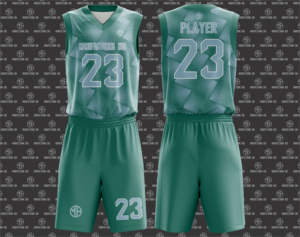 Ensemble de maillots de basket-ball unisexe, couleur personnalisée, polyester, avec logo imprimé pour adultes, garçons, adultes, kit de basket-ball - Product Image 2