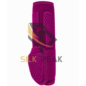 Bottes de protection pour chevaux personnalisées, professionnelles, de luxe, pour l'entraînement et la course, en néoprène, haute élasticité, couleur unie, respirantes - Product Image 2