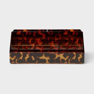 Organizer per il Trucco con Stampa Leopardata - Product Image 1