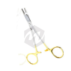 Olsen Hegar Needle Holder <b>Scissors</b> <b>Left</b> <b>Handed</b> Surgical Instruments Stainless Steel Jaws Manual MOL Compliant Needle Handling - Product Image 6