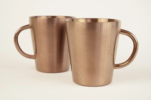Vaso de Agua de Cobre de Diseño Minimalista, Vaso de Agua de Cobre Delgado de Pared Simple, Vaso de Agua de Cobre para Uso Industrial - Product Image 5