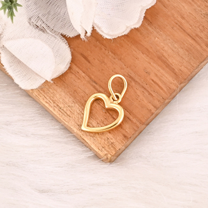 Pendentif en argent sterling 925 en forme de petit cœur, élégant et minimaliste, cadeau de mariage, bijoux unisexes - Product Image 4