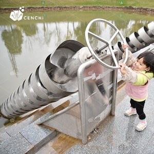 ปั๊มน้ำสนามเด็กเล่น Cenchi สำหรับเล่นน้ำ ฉีดน้ำ พุ้งน้ำ ออกแบบสวนน้ำ แบบสกรูน้ำของอาร์คิมีดีส - Product Image 6