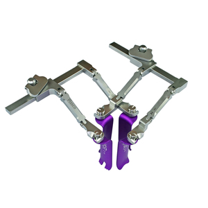 PISSCO Surgical Sternum Retractor Chest Surgery Retractor System Sternal Retractor Surgical <b>Instruments</b> Cardiothoracic Retractor - Product Image 2