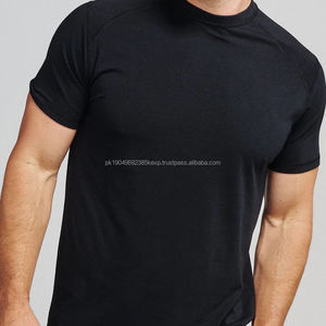 เสื้อยืดผู้ชายผ้าฝ้ายผสมใยไผ่ เสื้อเจอร์ซีย์แบบกำหนดเองสำหรับผู้ชาย เสื้อยืดคอกลมแขนสั้นสำหรับฤดูร้อน - Product Image 5