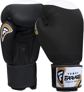 Customized Logo Leather Training Boxing <b>Gloves</b> with adjustable hook&loop straps adults training <b>gloves</b> wholesale price <b>gloves</b> - Product Image 4