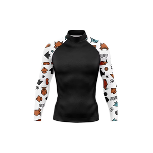 Camiseta de Manga Larga para Hombre, Protección UV, Diseño de Alas Rojas, Secado Rápido, Poliéster - Product Image 5