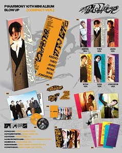 P1HARMONY - [ BLOW UP ] (Versión Compacta) Álbum de K-Pop en CD, el Más Vendido en Corea, para Todas las Edades - Product Image 4