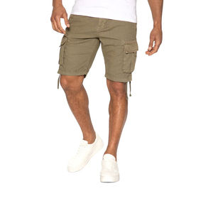 Pantalones Cortos Deportivos Estampados para Hombre, Estilo Urbano, 100% Algodón, Casuales, Tipo Cargo, para Correr, con Estampado Sólido - Product Image 1