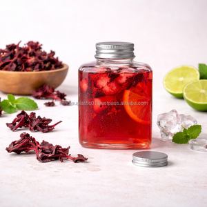 V500-33 500ml Clear Square <b>Plastic</b> <b>Jar</b> with Aluminum Cap Eco-Friendly Leakproof Packaging for Beverages - Product Image 1