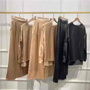 Abaya musulmane moderne de luxe à manches longues et col bateau pour femme, style Dubaï, modeste, islamique, décontractée, respirante, légère, longueur au sol - Product Image 2