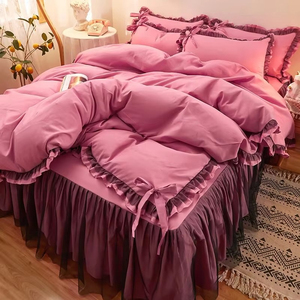 Jupe de lit décorative en tissu pour sommier, fabricant OEM ODM, jupe de lit élégante pour hôtel et maison, usage domestique, logo personnalisé - Product Image 6