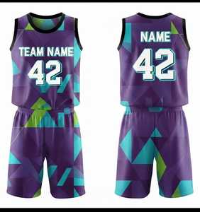 Uniformes de Baloncesto sin Mangas al por Mayor, Nuevos 2026, Transpirables, de Secado Rápido, Ligeros, 100% Poliéster, Impresos para Equipos Profesionales - Product Image 1