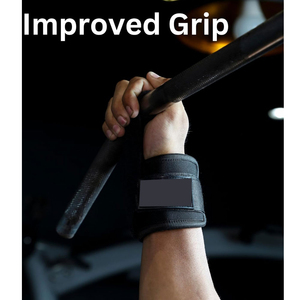 Bandes de maintien et de soutien pour poignets en coton doux et néoprène, durables et antidérapantes, pour la musculation, unisexe - Product Image 4