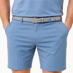 Uniforme de Golf de Lujo para Hombre, Ropa Deportiva de Golf de Primera Calidad en Color Sólido Personalizado, Conjunto de Ropa de Golf Atlética para Hombre, Atuendo de Polo de Golf Moderno - Product Image 4