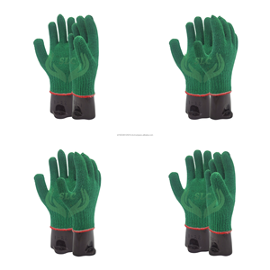 Gants en poly coton fiables, confortables et écologiques, calibre 7, couleur personnalisée, antidérapants, antistatiques, anti-impact pour l'industrie - Product Image 1