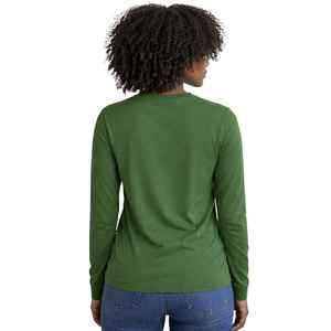 Camiseta de Manga Larga Verde Esmeralda de la Hermandad Iota Phi Lambda, Prenda con Letras Griegas, Top Casual de Cuello Redondo para Mujer, Ropa de Primera Calidad - Product Image 4