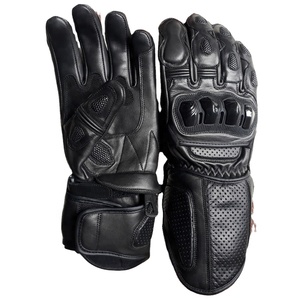 Guantes de Cuero Genuino KEVEN Impex, Transpirables, Impermeables, Compatibles con Pantalla Táctil, Cierre de Gancho y Bucle, Protección UV, para Carreras - Product Image 1
