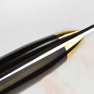 Couteau de chef en acier haute teneur en carbone personnalisé, manche en bois, couverts de cuisine professionnels, marque privée, fabricant OEM en gros - Product Image 3