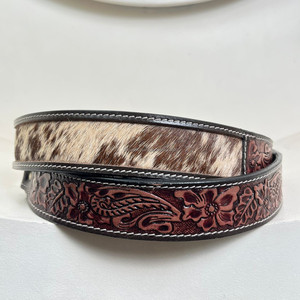 2025 Wholesale New Design Hand Tooled <b>Leather</b> <b>Guitar</b> <b>Strap</b> Genuine Cowhide <b>Leather</b> High Quality Adjustable Length Shoulder <b>Strap</b> - Product Image 6
